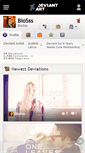 Mobile Screenshot of biosss.deviantart.com