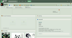 Desktop Screenshot of kaorin.deviantart.com