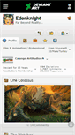 Mobile Screenshot of edenknight.deviantart.com