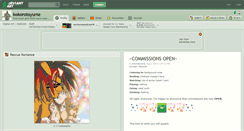 Desktop Screenshot of kokorotoyume.deviantart.com