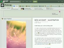 Tablet Screenshot of photosnap.deviantart.com