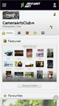 Mobile Screenshot of cameraartsclub.deviantart.com