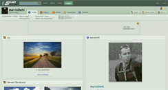 Desktop Screenshot of marvindiehl.deviantart.com