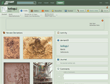 Tablet Screenshot of kellogsj.deviantart.com