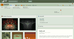 Desktop Screenshot of droz928.deviantart.com