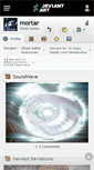 Mobile Screenshot of mortar.deviantart.com
