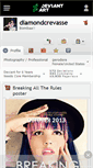 Mobile Screenshot of diamondcrevasse.deviantart.com
