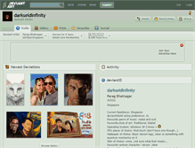 Tablet Screenshot of darkseidinfinity.deviantart.com