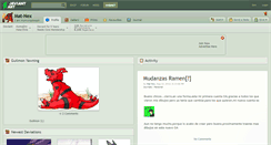 Desktop Screenshot of mat-nex.deviantart.com