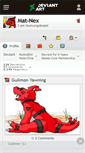 Mobile Screenshot of mat-nex.deviantart.com