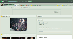Desktop Screenshot of deeana-decadent.deviantart.com