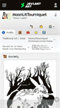 Mobile Screenshot of moonlittourniquet.deviantart.com