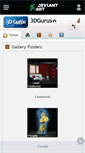 Mobile Screenshot of 3dgurus.deviantart.com