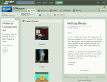 Tablet Screenshot of 3dgurus.deviantart.com