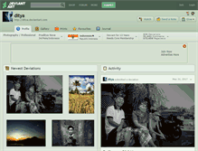 Tablet Screenshot of ditya.deviantart.com