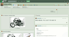 Desktop Screenshot of existencebiker.deviantart.com