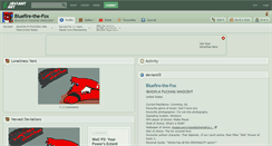 Desktop Screenshot of bluefire-the-fox.deviantart.com