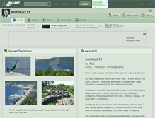 Tablet Screenshot of morbiusx33.deviantart.com