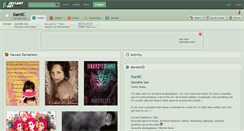 Desktop Screenshot of daniic.deviantart.com