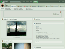 Tablet Screenshot of ilyani.deviantart.com