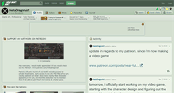 Desktop Screenshot of metadragonart.deviantart.com