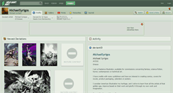 Desktop Screenshot of michaelsyrigos.deviantart.com