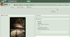 Desktop Screenshot of dannaz.deviantart.com