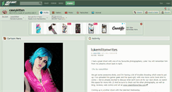 Desktop Screenshot of caseykitten.deviantart.com