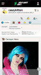 Mobile Screenshot of caseykitten.deviantart.com