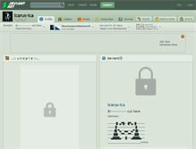 Tablet Screenshot of icarus-ica.deviantart.com