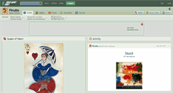 Desktop Screenshot of pinutte.deviantart.com