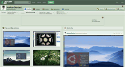 Desktop Screenshot of markus-deviant.deviantart.com