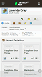 Mobile Screenshot of lavendergray.deviantart.com