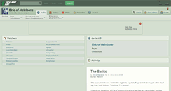 Desktop Screenshot of elric-of-melnibone.deviantart.com
