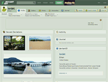 Tablet Screenshot of lordet.deviantart.com