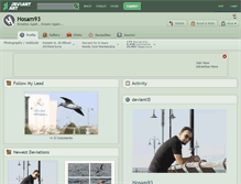 Tablet Screenshot of hosam93.deviantart.com