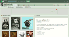 Desktop Screenshot of deadhead16mb.deviantart.com