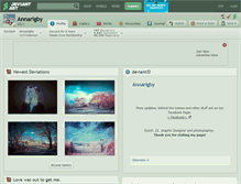 Tablet Screenshot of annarigby.deviantart.com
