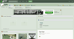 Desktop Screenshot of 3mpty.deviantart.com