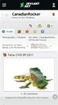Mobile Screenshot of canadianrocker.deviantart.com