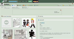 Desktop Screenshot of lonahtem.deviantart.com
