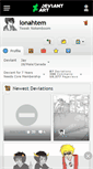 Mobile Screenshot of lonahtem.deviantart.com