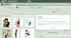 Desktop Screenshot of catsrule101.deviantart.com