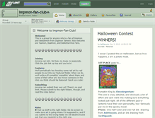 Tablet Screenshot of impmon-fan-club.deviantart.com