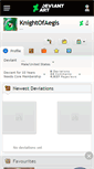 Mobile Screenshot of knightofaegis.deviantart.com