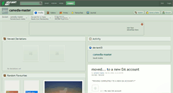 Desktop Screenshot of camedia-master.deviantart.com
