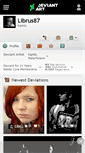 Mobile Screenshot of librus87.deviantart.com