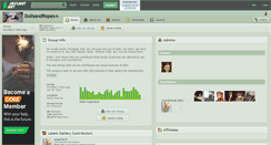 Desktop Screenshot of dollsandropes.deviantart.com