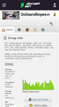 Mobile Screenshot of dollsandropes.deviantart.com
