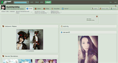 Desktop Screenshot of myobimarishka.deviantart.com